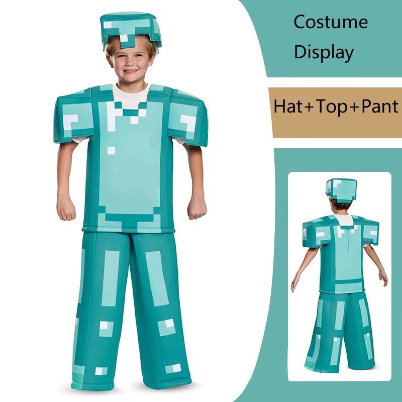 Party Games Quiz - NEW Kids Cosplay Diamond Armor Game