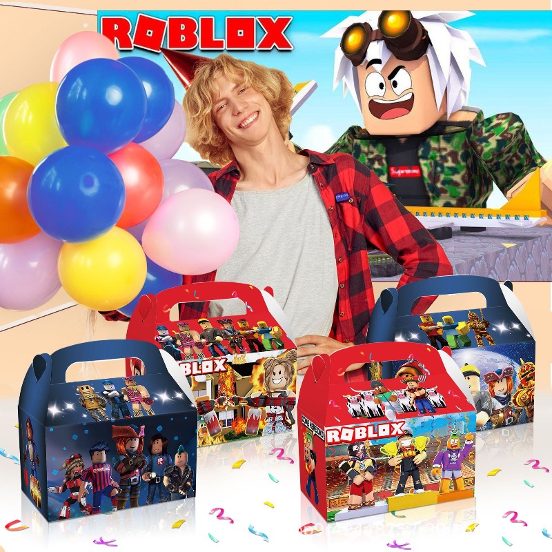 12Pcs/Set Roblox Theme Game Bi - Party Games In Roblox 评论和价格