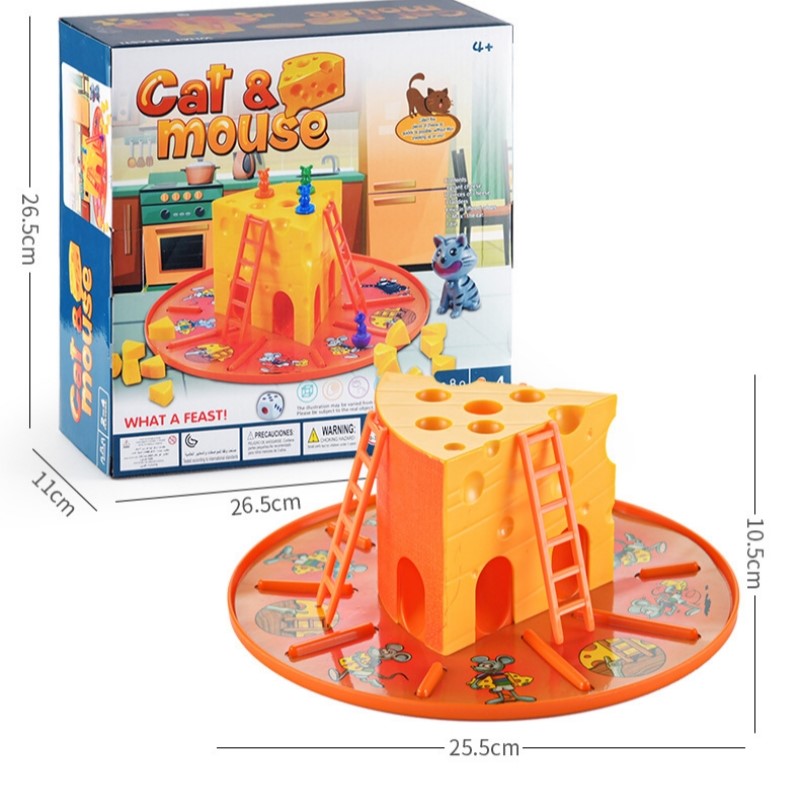 Cat and Mouse Cake Cheese Boar - Party Games Quiz 评论和价格
