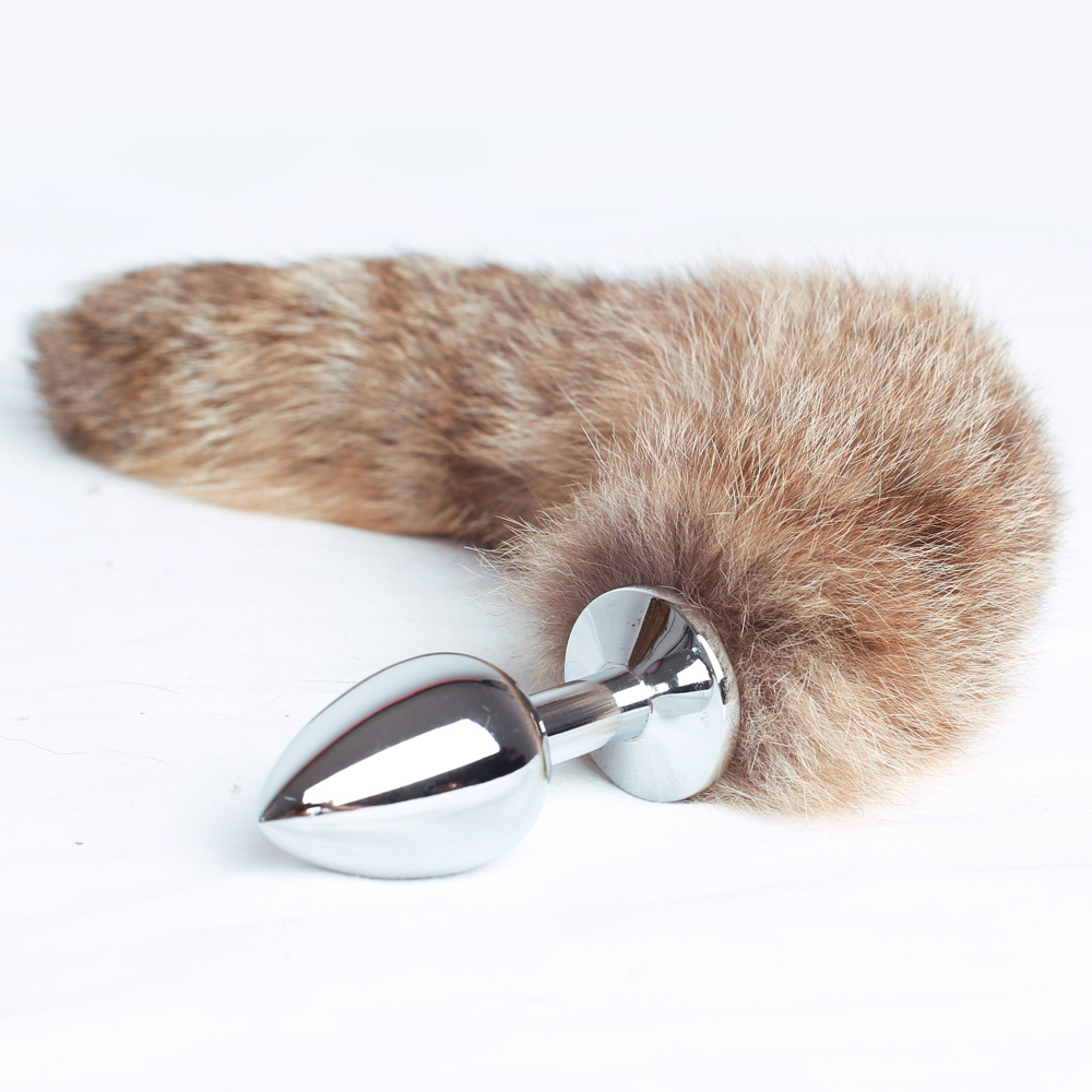 Faux Raccoon Tail with Metal A - Party Games Couple 评论和价格